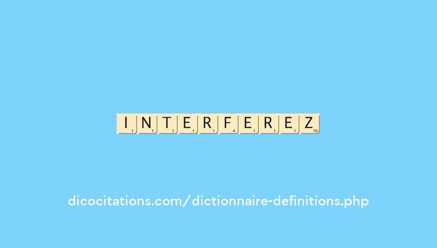 interferez