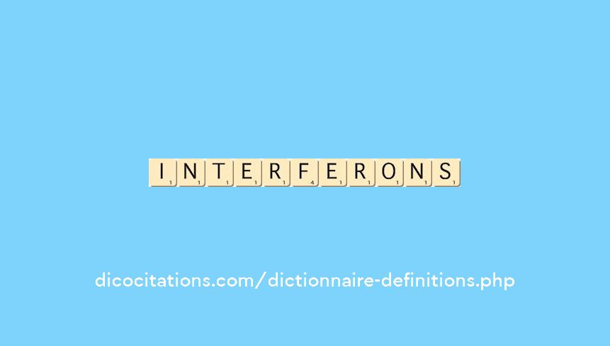 interferons interferons