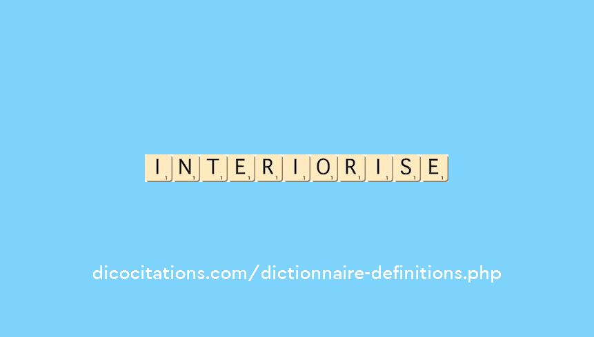 interiorise interiorise
