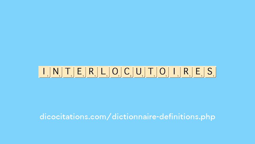 interlocutoires interlocutoires
