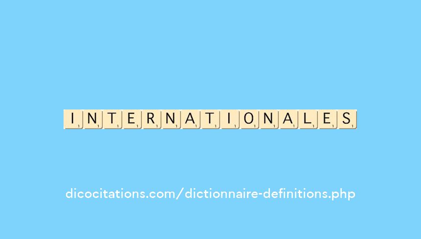internationales internationales