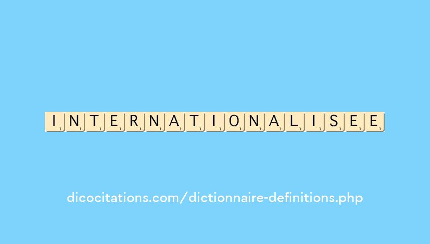 internationalisee