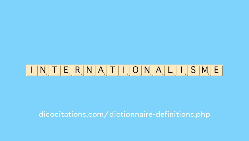 internationalisme