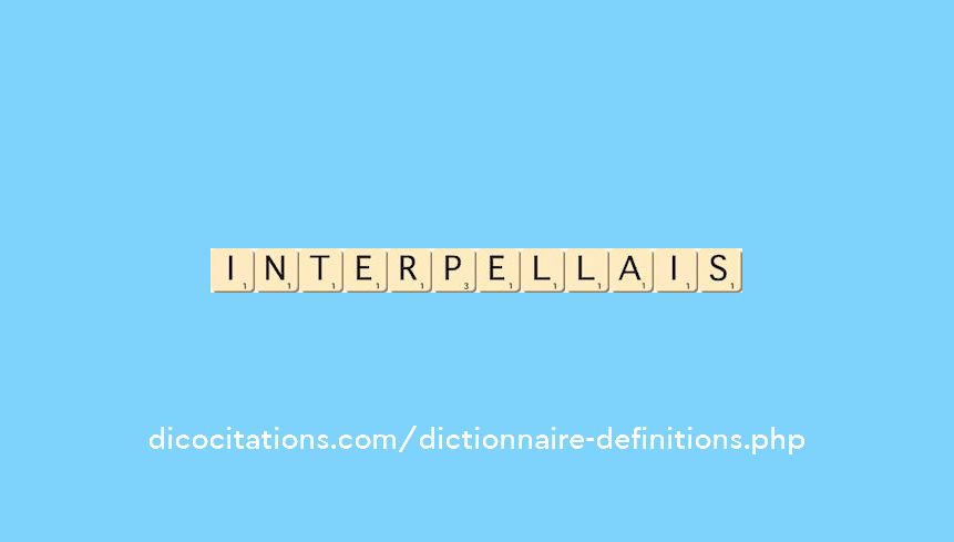 interpellais interpellais