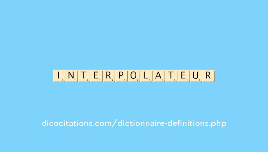 interpolateur