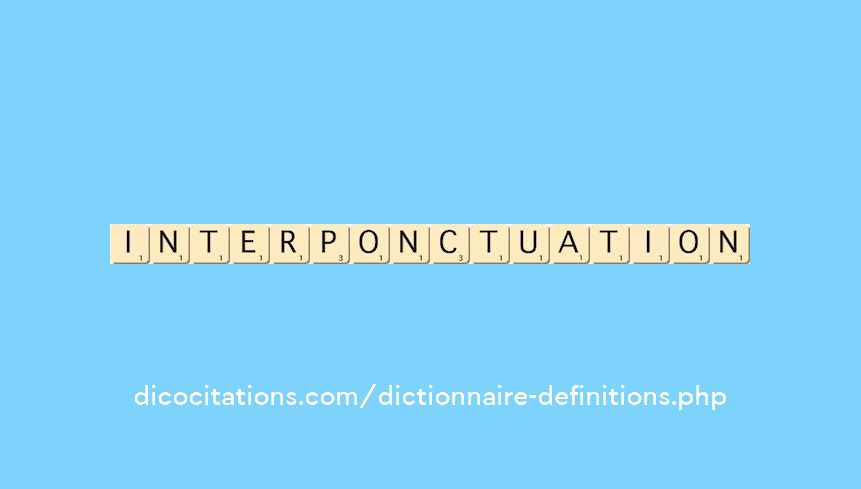 interponctuation