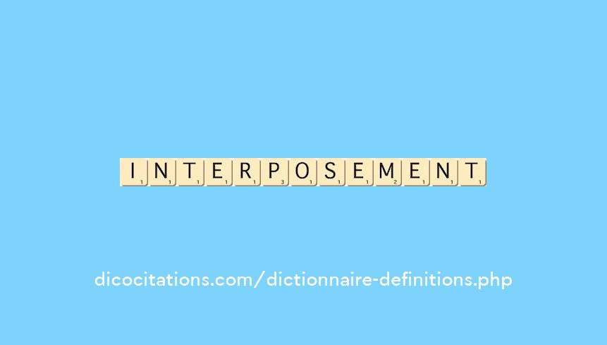 interposement