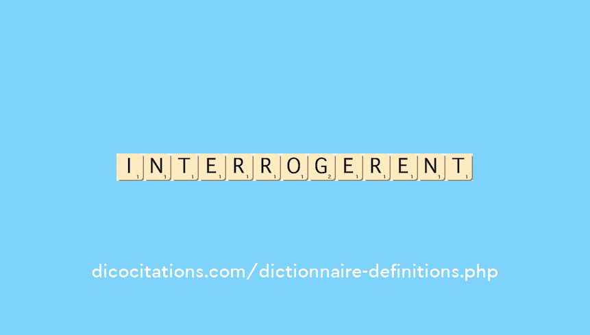 interrogerent interrogerent