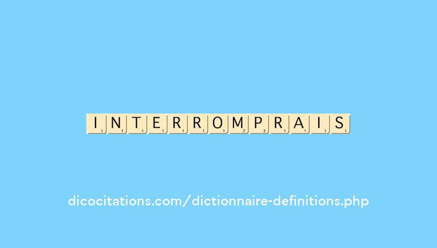 interromprais interromprais