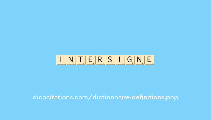 intersigne
