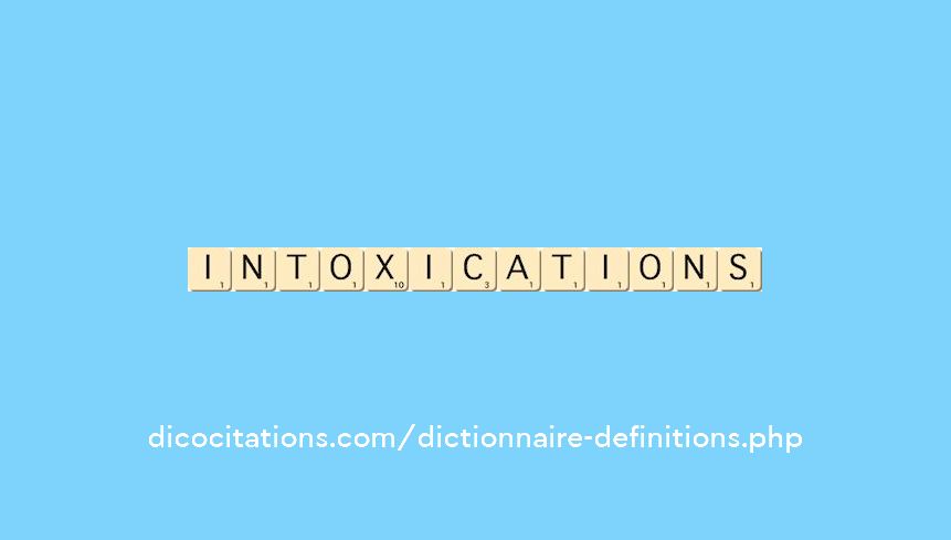 intoxications