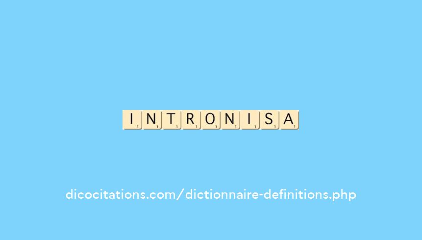 intronisa intronisa