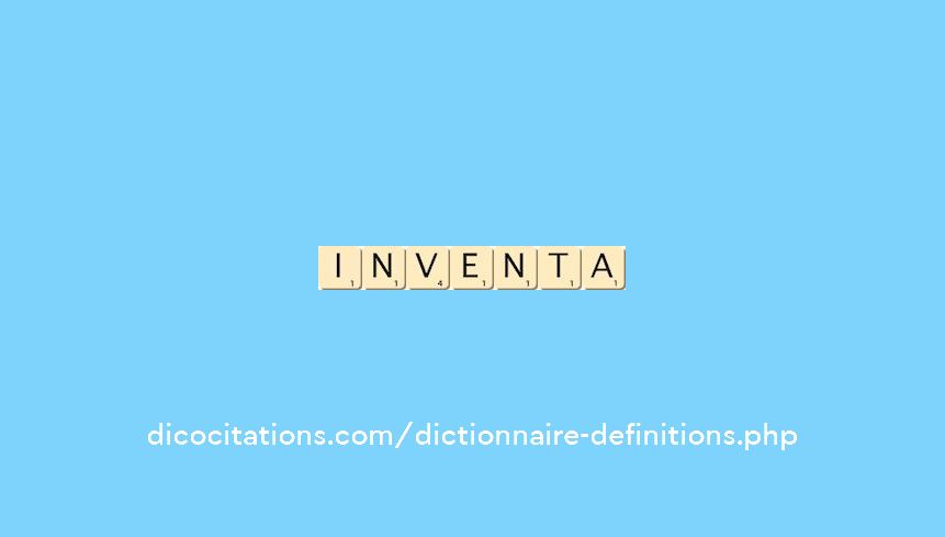 inventa inventa