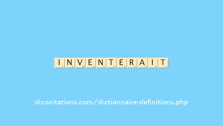 inventerait