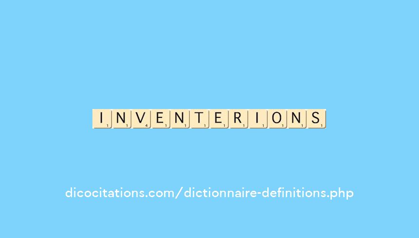 inventerions inventerions