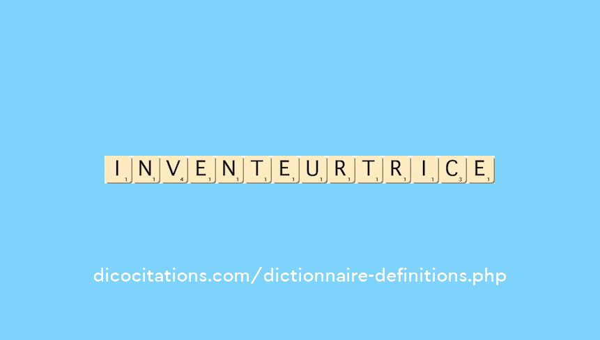 inventeur--trice