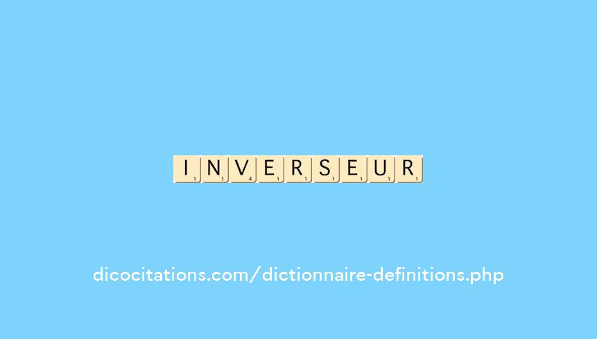 inverseur inverseur