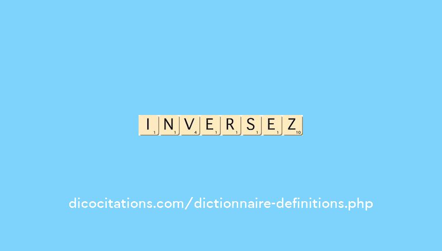 inversez inversez