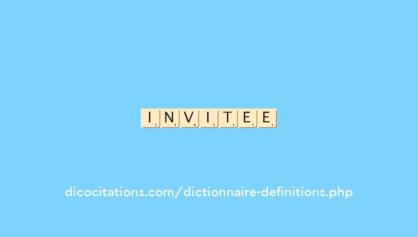 invitee