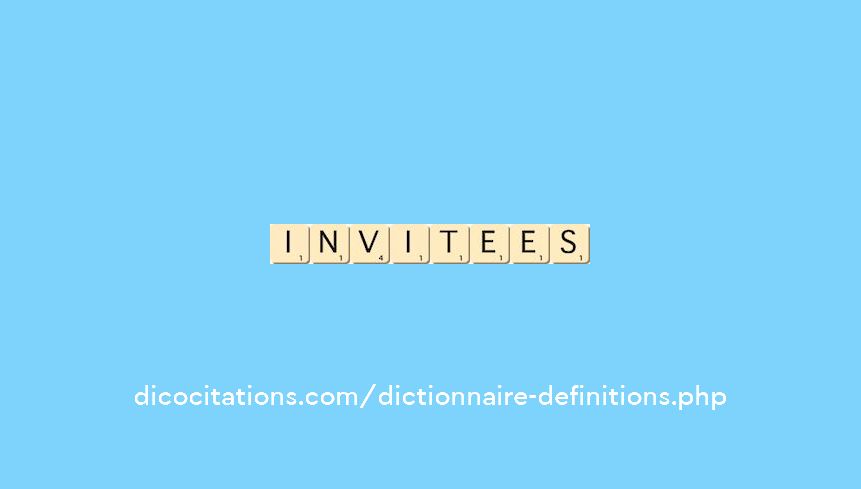 invitees