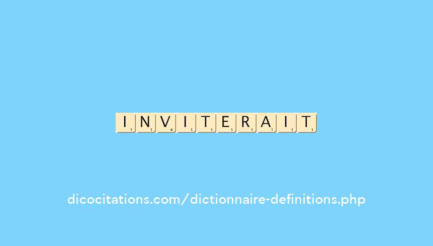 inviterait
