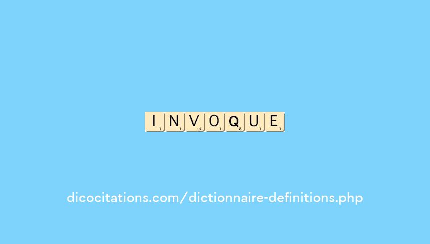 invoque invoque