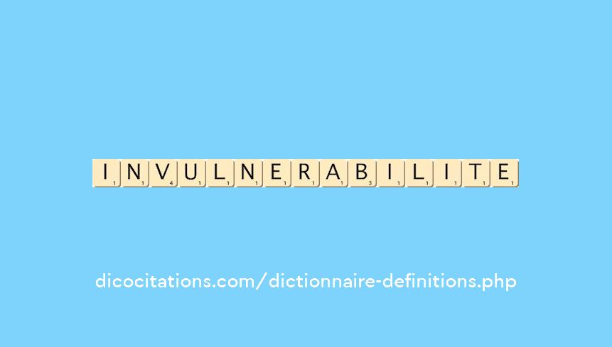 invulnerabilite