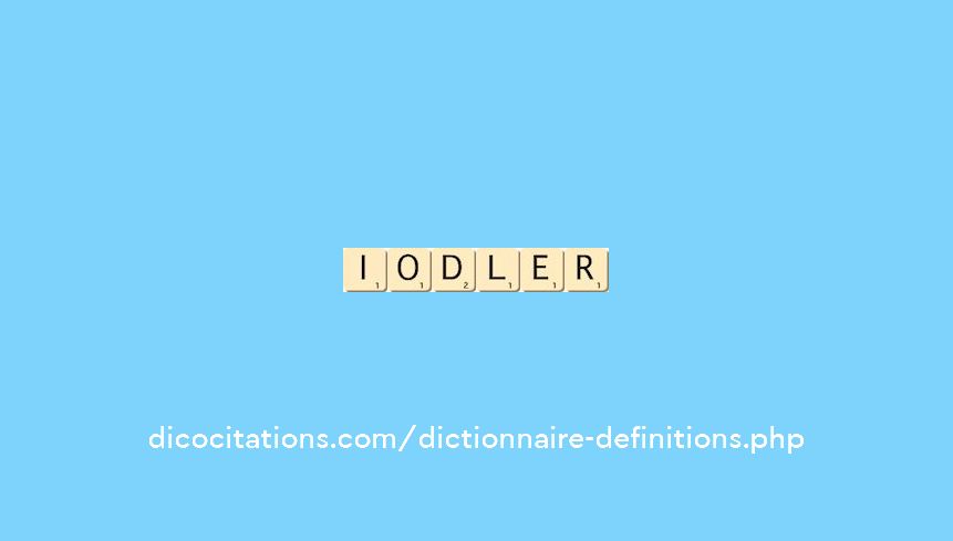 iodler iodler
