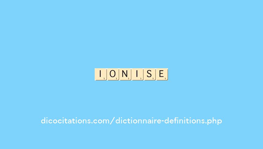 ionise