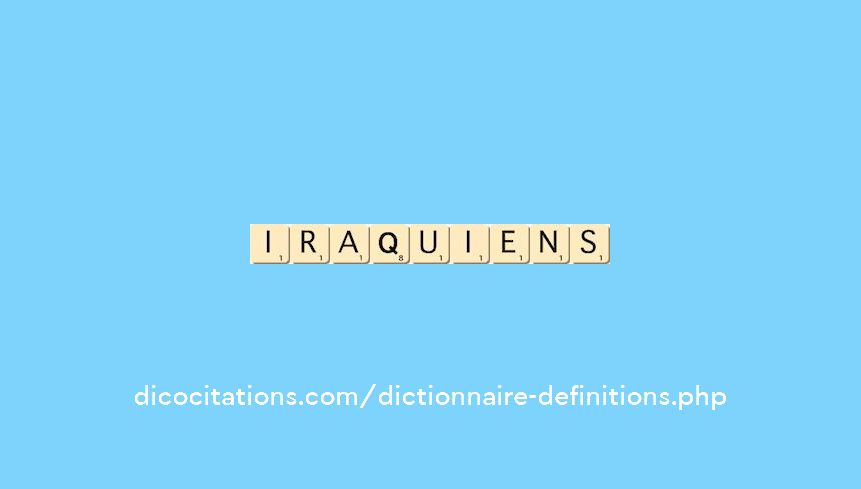 iraquiens