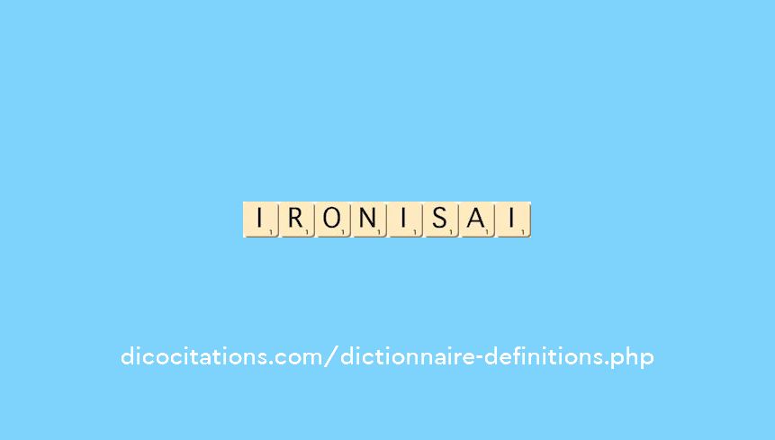 ironisai