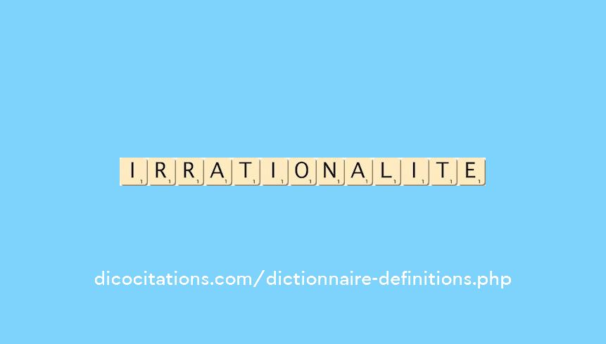 irrationalite