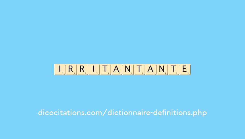 irritant--ante
