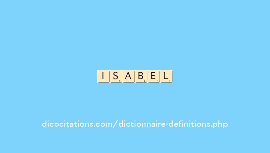 isabel isabel