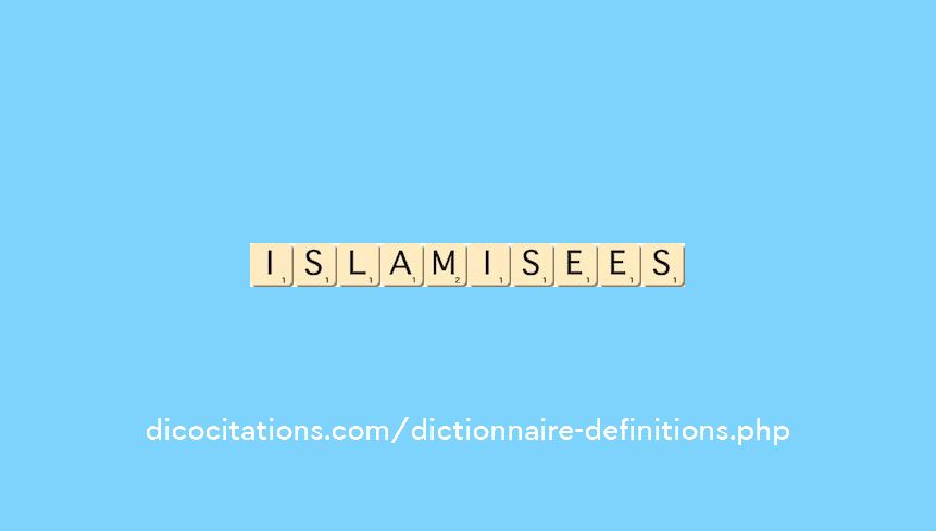islamisees