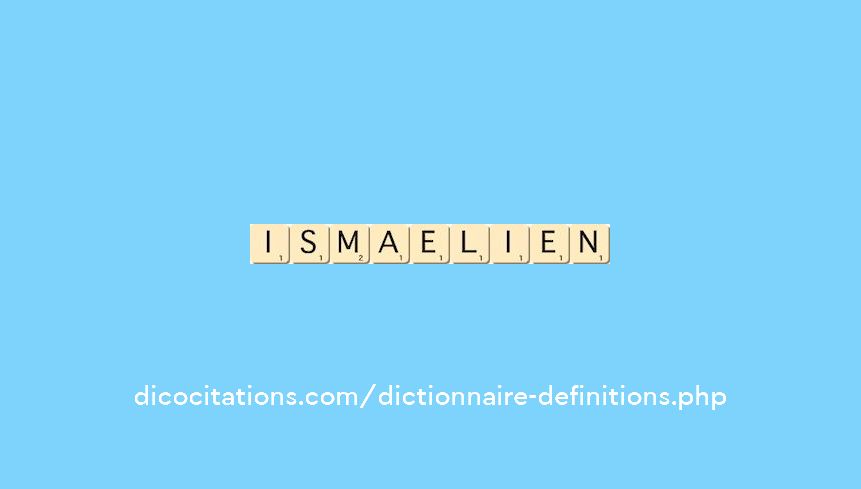 ismaelien ismaelien