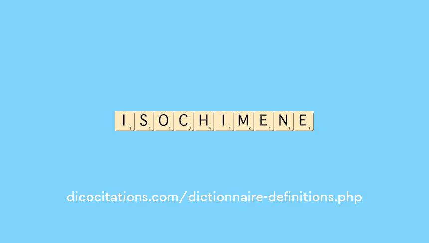 isochimene