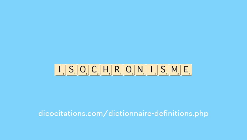 isochronisme