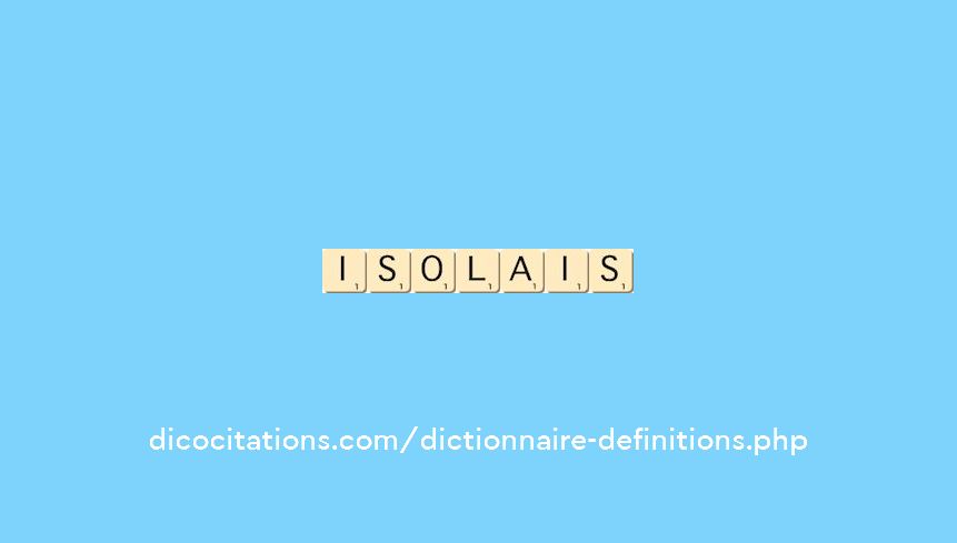 isolais isolais