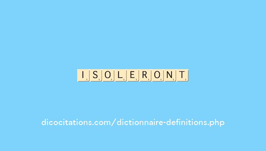isoleront isoleront