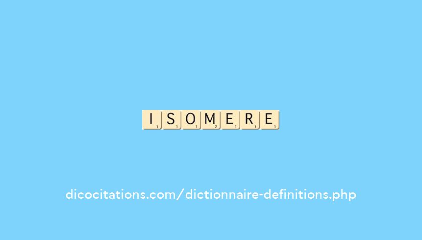 isomere isomere