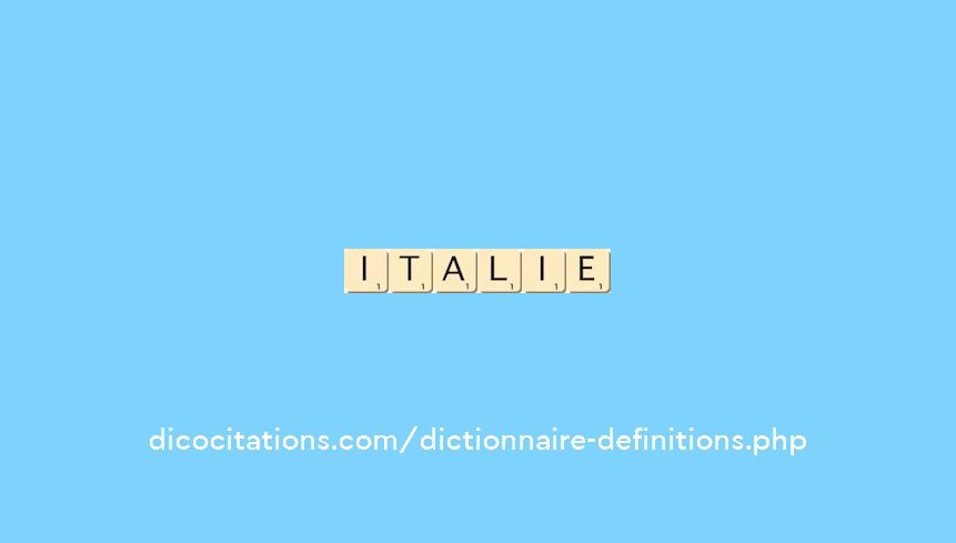 italie italie