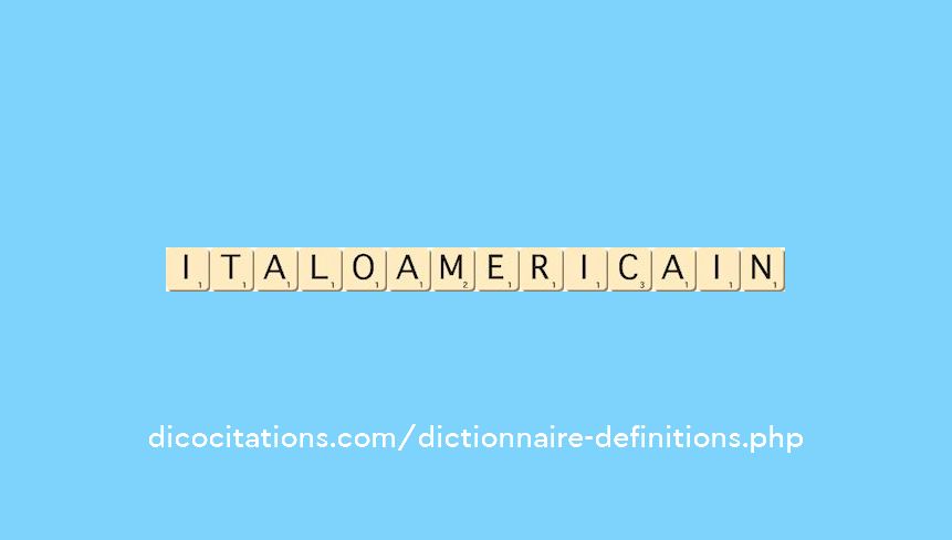 italo-americain