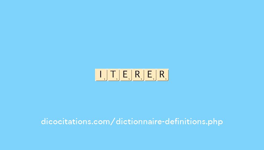 iterer