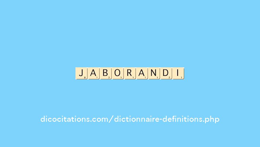 jaborandi