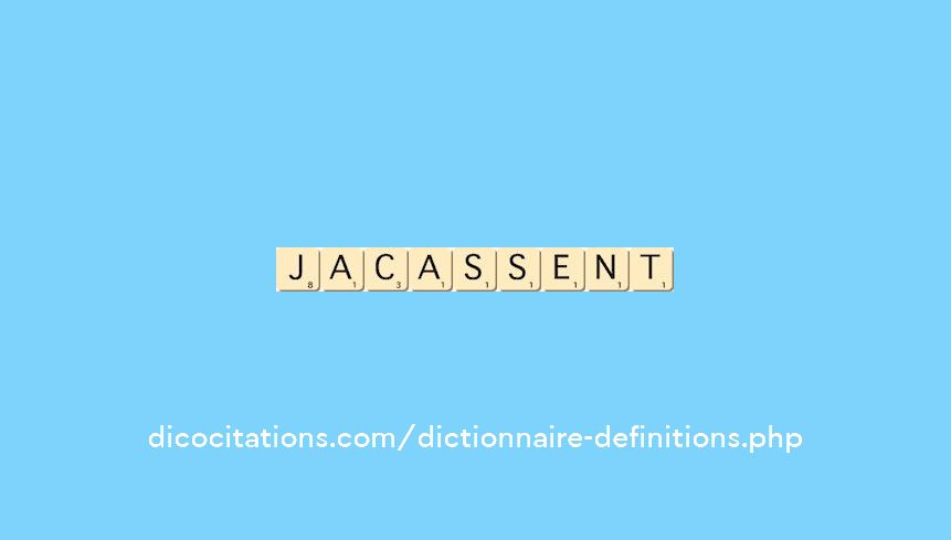 jacassent jacassent