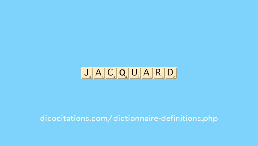 jacquard jacquard
