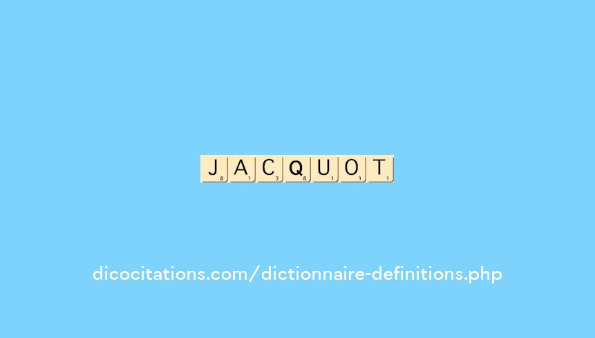 jacquot jacquot