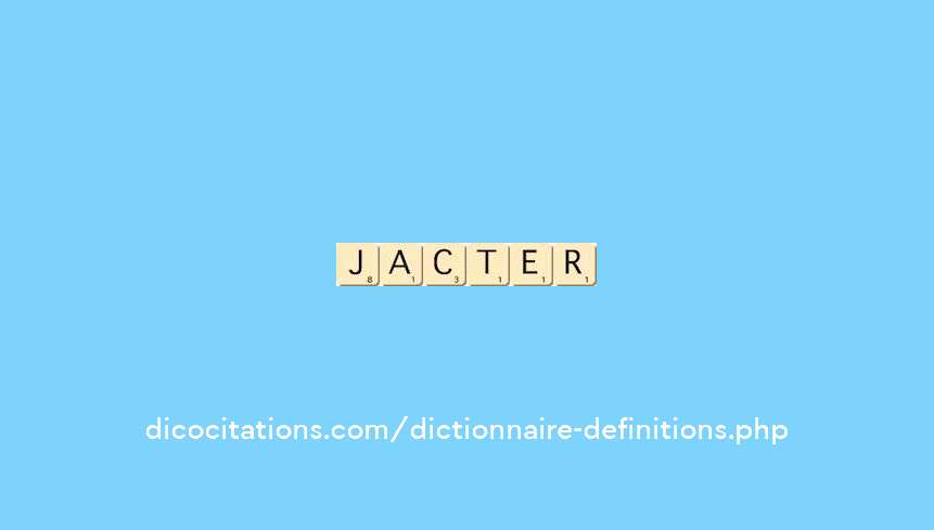 jacter jacter