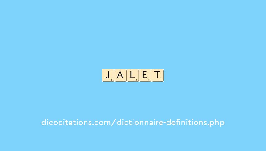 jalet